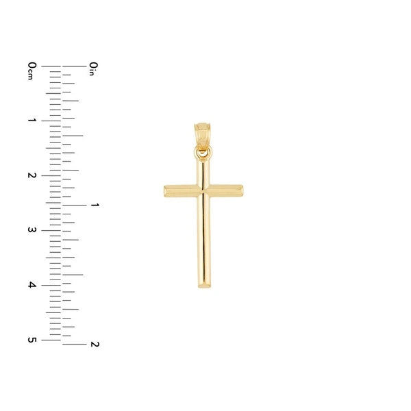 Small Polished Cross Pendant