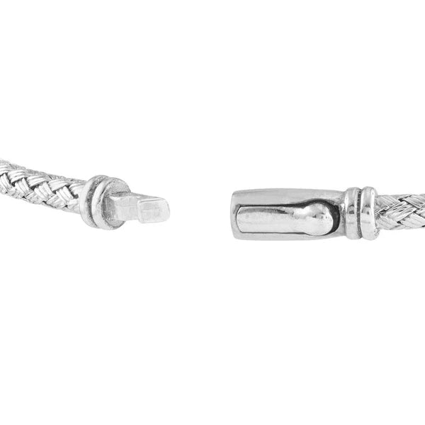 Cross-Cross Diamond Mesh Bangle
