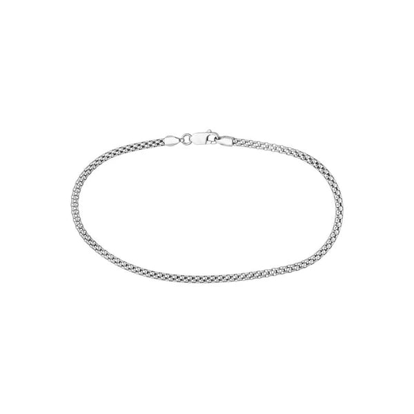 Sterling Silver 3mm Popcorn Chain