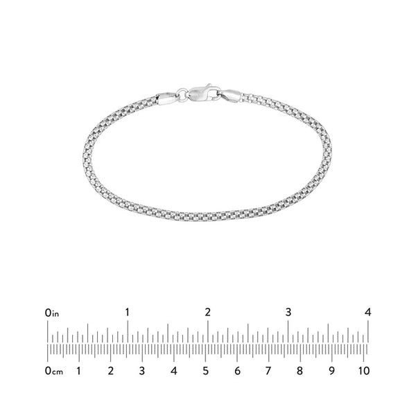 Sterling Silver 3mm Popcorn Chain