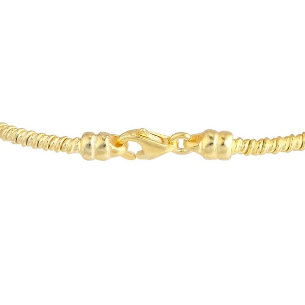 Sterling Silver Sideways CZ Cross Bracelet