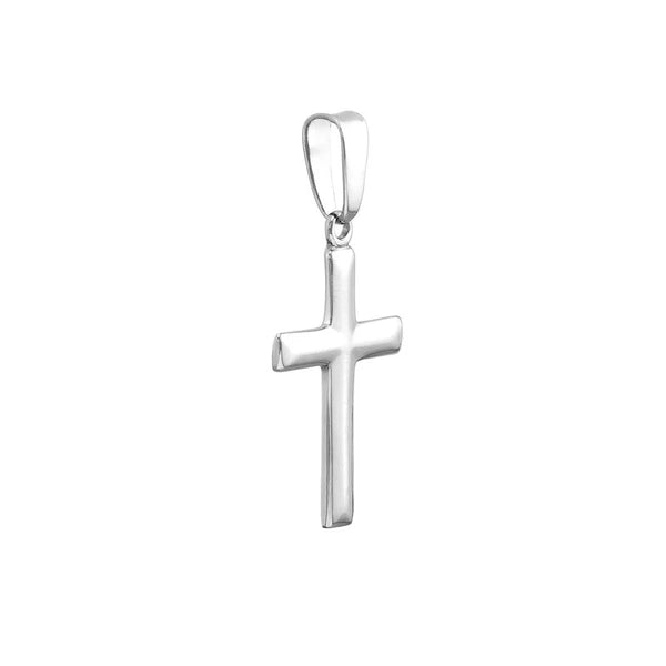 SS Knife Edged Cross Pendant