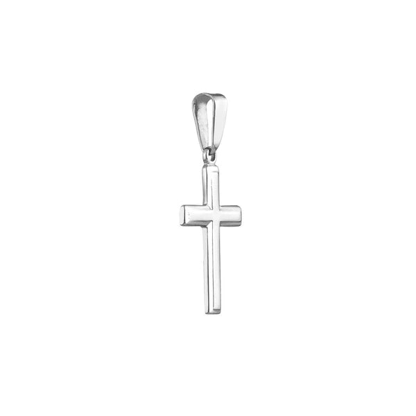 SS Embossed Cross Pendant
