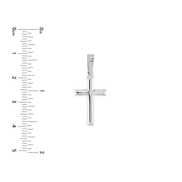 SS Embossed Cross Pendant