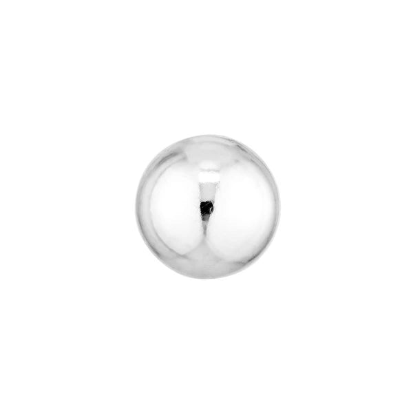 Sterling Silver 10mm Polished Ball Stud Earrings