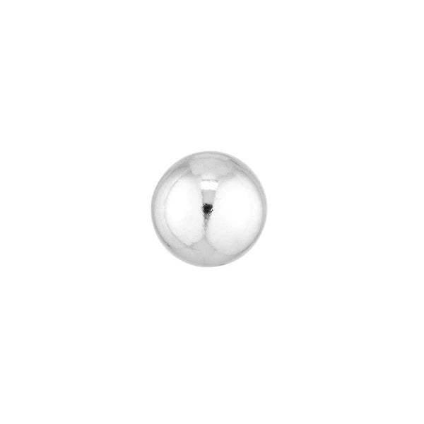 Sterling Silver 6mm Polished Ball Stud Earrings
