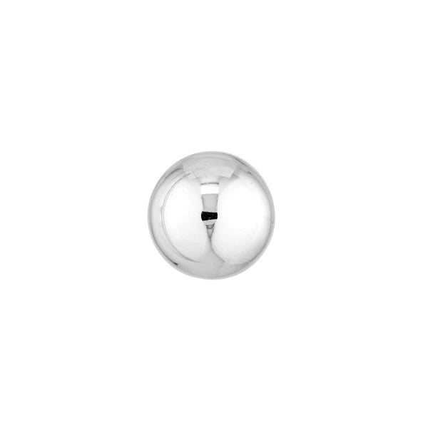Sterling Silver 10mm Polished Dome Stud Earrings