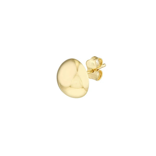 Dome Stud Earrings on Post Back