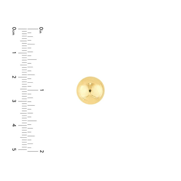 Dome Stud Earrings on Post Back