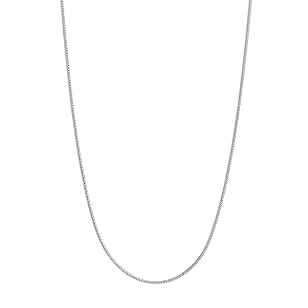 Sterling Silver 1mm SN/Ake Chain with Lobster Lock