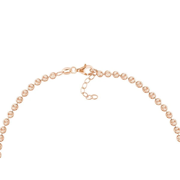 SS 3.5mm D/C Bead Adjustable Bracelet