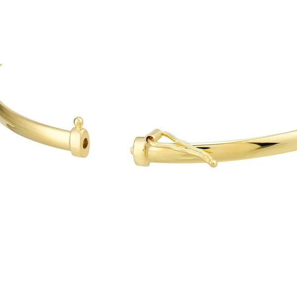 Polished Hinged Bangle