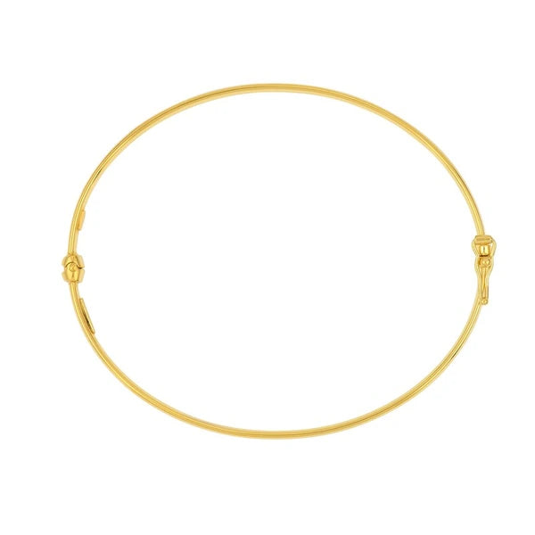 Polished Hinged Bangle