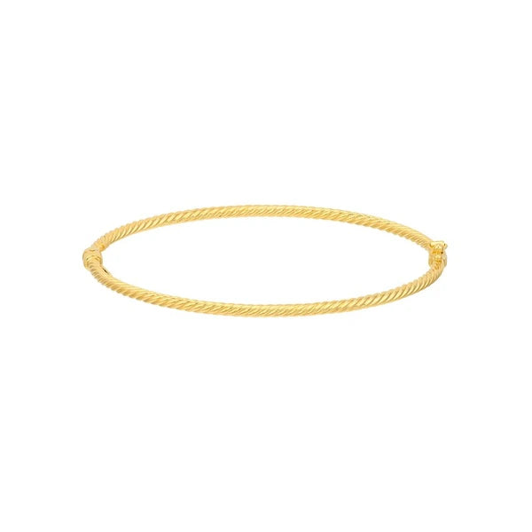 Twisted Tube Bangle