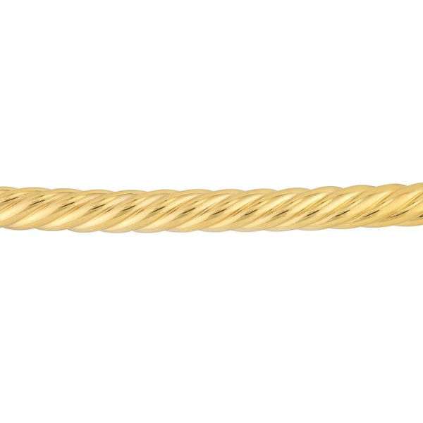 Twisted Tube Bangle