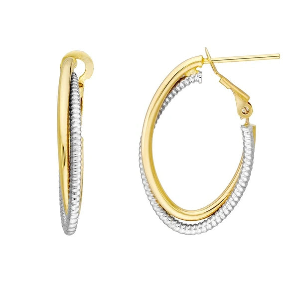 Interwoven Twist and Plain in Two-Tome with Omega Back