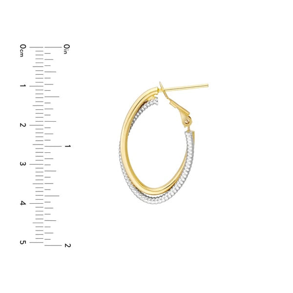 Interwoven Twist and Plain in Two-Tome with Omega Back