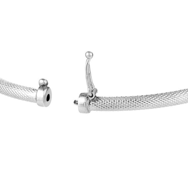 Textured Hinged Bangle