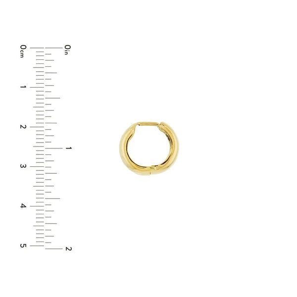 Textured Wide Hoop Earrings