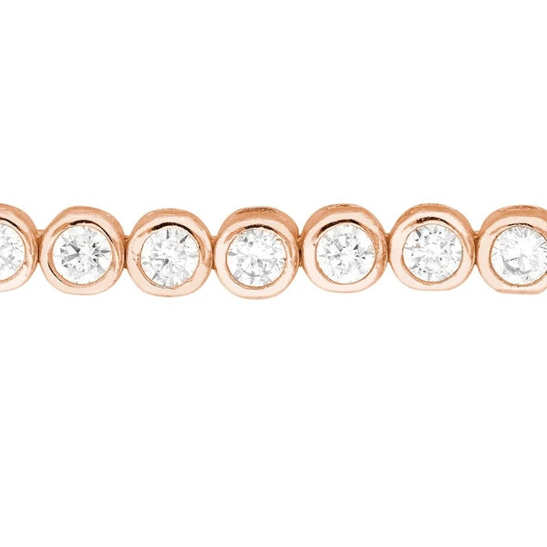 2.0mm Cz Small Adj Tennis Bracelet