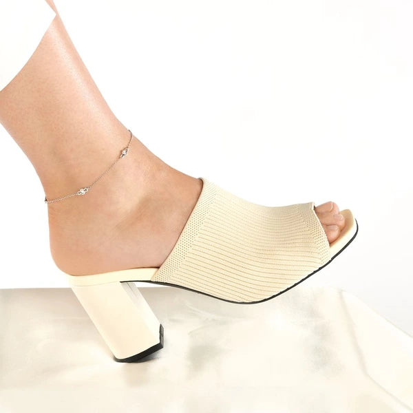 Sterling Silver Diamond Illusion Stations Anklet