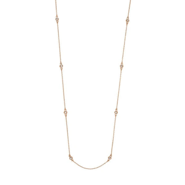 Long N Lovely Cable/illision Dia Stat Nk