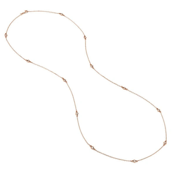 Long N Lovely Cable/illision Dia Stat Nk