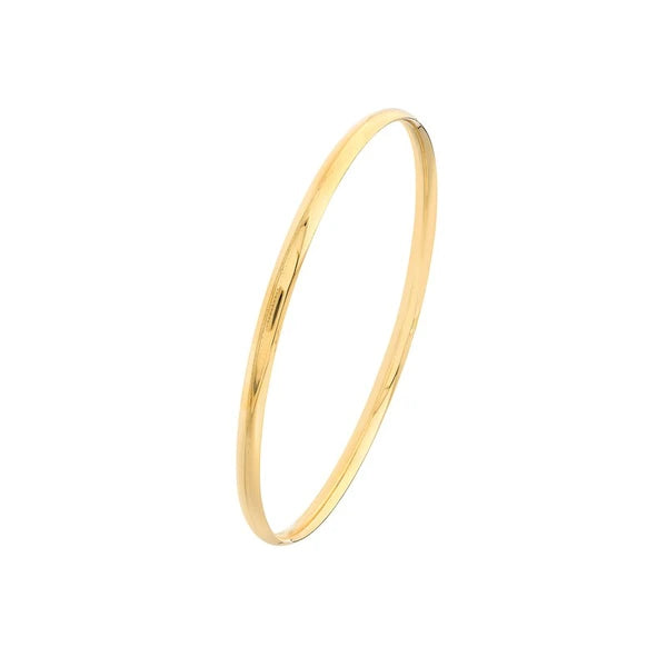 Slip-On Wedding Band Tube Bangle