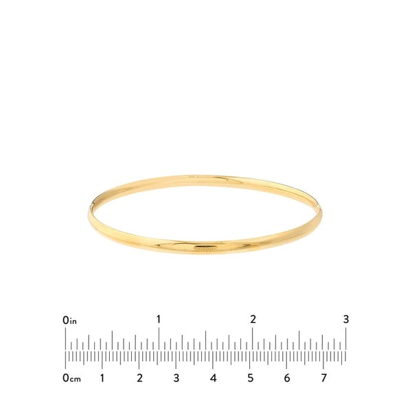 Slip-On Wedding Band Tube Bangle
