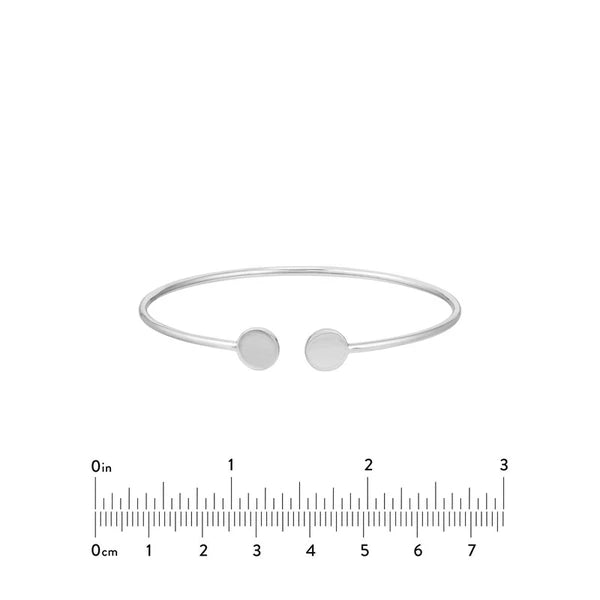 Disc Cuff Bangle