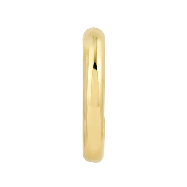 12.75mm Medium J Hoop Earring