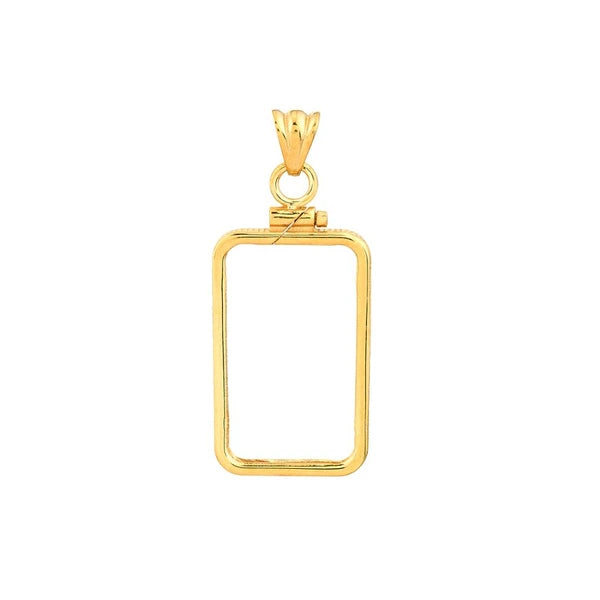 Pamp Suisse Lady FortuN/A 10gr Screw Top Plain Coin Bezel