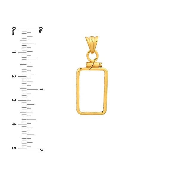 Pamp Suisse Lady FortuN/A 2.5gr Screw Top Plain Coin Bezel