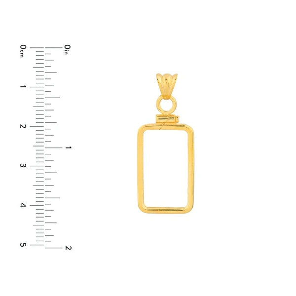 Pamp Suisse Lady FortuN/A 5gr Screw Top Plain Coin Bezel