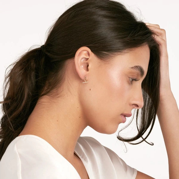 Paper Clip and Bar Fashion Earrings