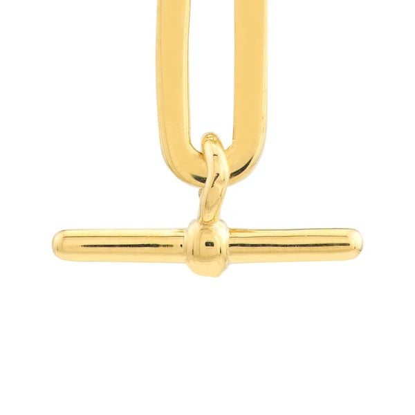 Paper Clip and Bar Fashion Earrings
