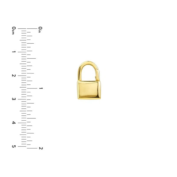 Padlock Shaped Push Lock