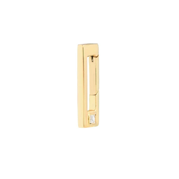 Rectangular Diamond Push Lock
