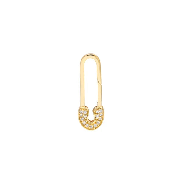 Diamond Safety Pin Push Lock