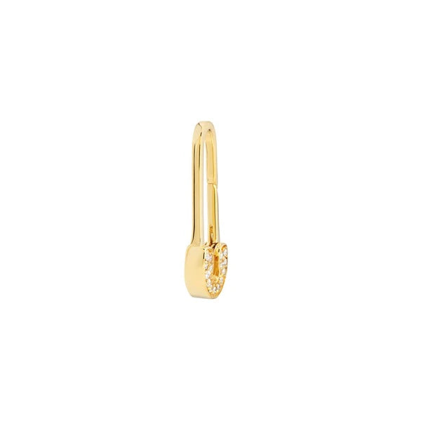 Diamond Safety Pin Push Lock