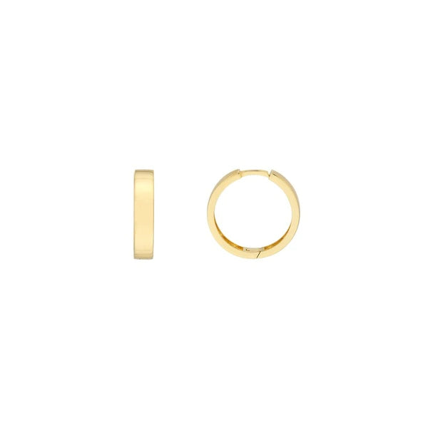 Large Round Hoop Earrings