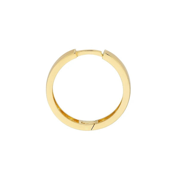 Large Round Hoop Earrings