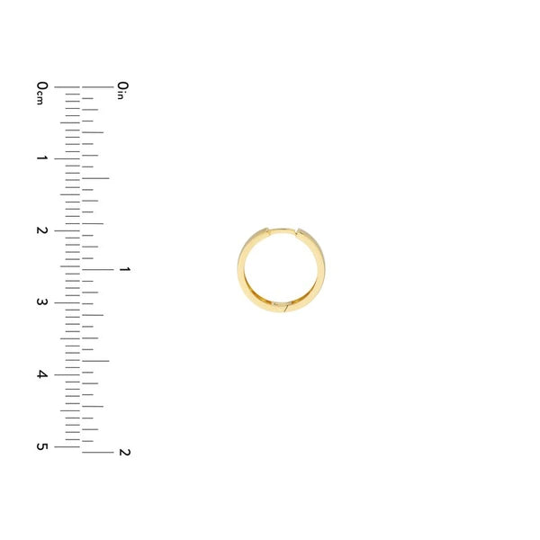 Large Round Hoop Earrings