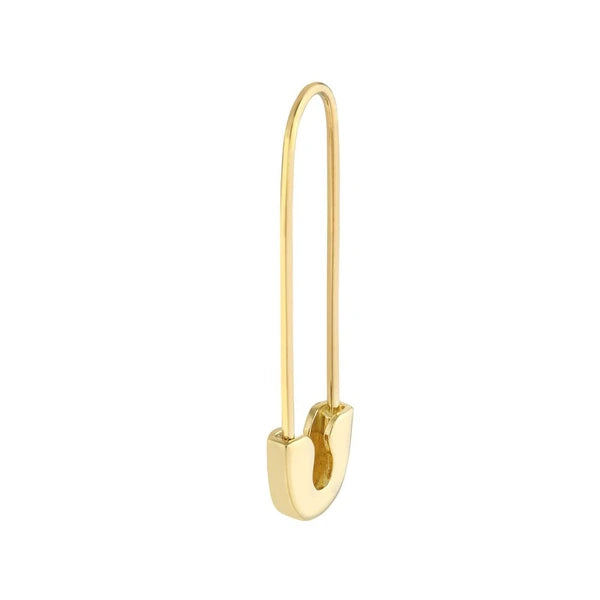Safety Pin Wire Threader Earrings