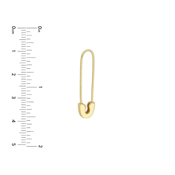 Safety Pin Wire Threader Earrings