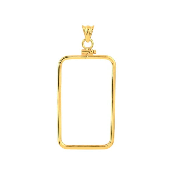 Pamp Suisse Lady FortuN/A 1 Oz Screw Top Plain Coin Bezel