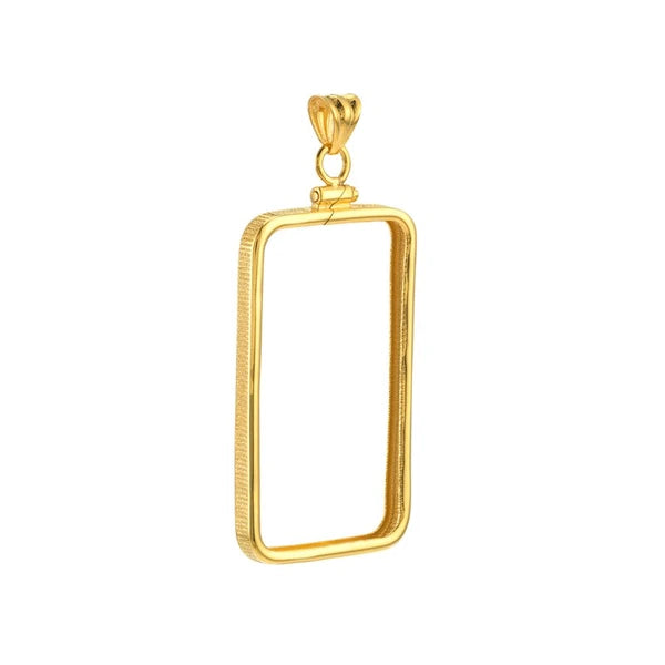 Pamp Suisse Lady FortuN/A 1 Oz Screw Top Plain Coin Bezel