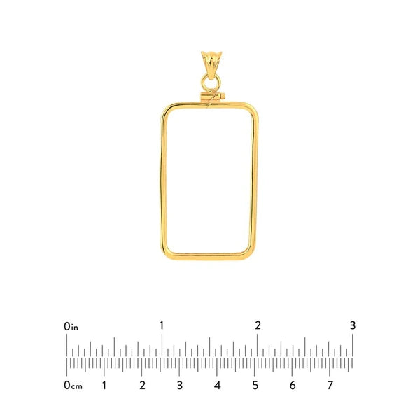 Pamp Suisse Lady FortuN/A 1 Oz Screw Top Plain Coin Bezel