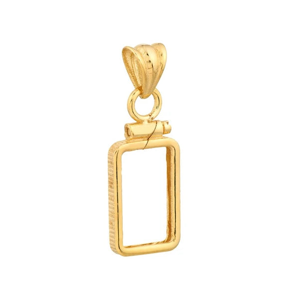 Pamp Suisse Lady FortuN/A 1 gram Screw Top Plain Coin Bezel