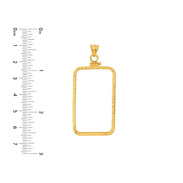 Pamp Suisse Lady FortuN/A 1 Oz Diamond Cut Coin Bezel